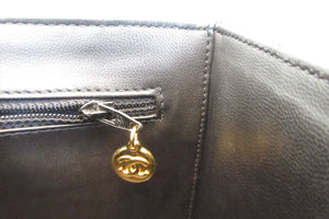 CHANEL/シャネル ビコローレバニティ ラムスキン ブラック/ゴールド金具 バニティ 700050083