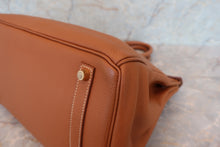 画像をギャラリービューアに読み込む, HERMES／エルメス バーキン35 トゴ ゴールド □C刻印 ハンドバッグ 700070027
