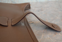 将图片加载到图库查看器，HERMES EVELYNE 3GM Epsom leather Etoupe gray □M刻印 Shoulder bag 800070186
