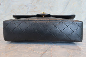 CHANEL/シャネル マトラッセWフラップWチェーンショルダーバッグ ラムスキン ブラック/ゴールド金具 ショルダーバッグ 700060271