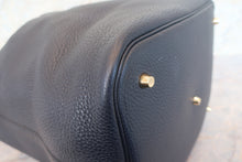 將圖片載入圖庫檢視器 HERMES／エルメス ピコタンロックエクラGM トリヨンクレマンス/ヴォースイフト ブルーニュイ/オレンジポピー X刻印 ハンドバッグ 700120224

