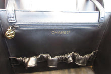 画像をギャラリービューアに読み込む, CHANEL/シャネル ビコローレバニティ ラムスキン ブラック/ゴールド金具 バニティ 700050083

