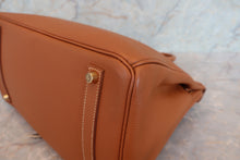 画像をギャラリービューアに読み込む, HERMES／エルメス バーキン35 トゴ ゴールド □C刻印 ハンドバッグ 700070027
