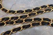 画像をギャラリービューアに読み込む, CHANEL/シャネル 中マトラッセシングルフラップチェーンショルダーバッグ ラムスキン ブラック/ゴールド金具 ショルダーバッグ 700110114
