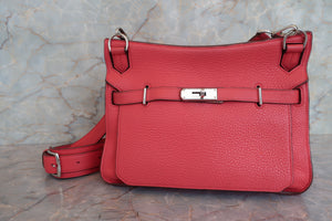 HERMES／エルメス ジプシエール28 トリヨンクレマンス ブーゲンビリア □N刻印 ショルダーバッグ 700080188