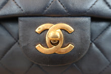 将图片加载到图库查看器，CHANEL/香奈儿 CF 双盖 链条包 羊皮 Navy/Gold Hardware(藏蓝色/金色金属) 肩背包 800090120
