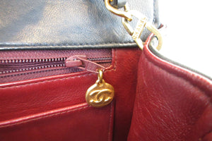 CHANEL/シャネル ダイアナマトラッセチェーンショルダーバッグ ラムスキン ブラック/ゴールド金具 ショルダーバッグ 700070064