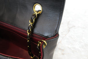 CHANEL/シャネル ダイアナマトラッセチェーンショルダーバッグ ラムスキン ブラック/ゴールド金具 ショルダーバッグ 700080003