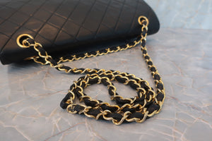 CHANEL/香奈儿 CF 双盖 链条包 羊皮 Black/Gold hadware(黑色/金色金属) 肩背包 600080003