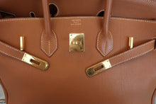 画像をギャラリービューアに読み込む, HERMES／エルメス バーキン35 トゴ ゴールド □C刻印 ハンドバッグ 700070027
