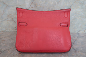 HERMES／エルメス ジプシエール28 トリヨンクレマンス ブーゲンビリア □N刻印 ショルダーバッグ 700080188
