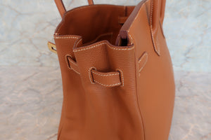 HERMES／エルメス バーキン35 トゴ ゴールド □C刻印 ハンドバッグ 700070027