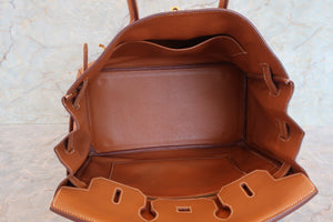 HERMES／エルメス バーキン35 トゴ ゴールド □C刻印 ハンドバッグ 700070027