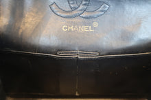 将图片加载到图库查看器，CHANEL/香奈儿 CF 双盖 链条包 羊皮 Navy/Gold Hardware(藏蓝色/金色金属) 肩背包 800090120
