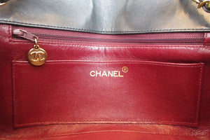 CHANEL/シャネル ダイアナマトラッセチェーンショルダーバッグ ラムスキン ブラック/ゴールド金具 ショルダーバッグ 700080003