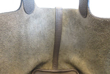 Load image into Gallery viewer, HERMES PICOTIN LOCK PM Clemence leather Etain X Engraving Hand bag 600110216
