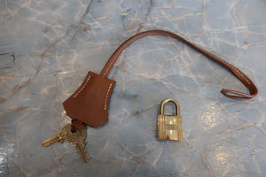 HERMES／エルメス バーキン35 トゴ ゴールド □C刻印 ハンドバッグ 700070027