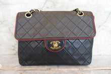 画像をギャラリービューアに読み込む, CHANEL/シャネル マトラッセバイカラーチェーンショルダーバッグ ラムスキン ブラック/レッド/ゴールド金具 ショルダーバッグ 700070253
