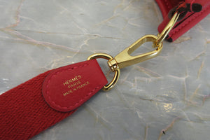 HERMES／エルメス エブリンTPM トリヨンクレマンス ルージュカザック D刻印 ショルダーバッグ 700060014