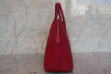 将图片加载到图库查看器，HERMES BOLIDE 35 Fjord leather Rouge vif □G刻印 Shoulder bag 700120186
