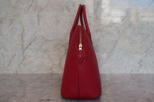 将图片加载到图库查看器，HERMES BOLIDE 35 Fjord leather Rouge vif □G刻印 Shoulder bag 700120186
