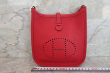 將圖片載入圖庫檢視器 HERMES／エルメス エブリンTPM トリヨンクレマンス ルージュカザック D刻印 ショルダーバッグ 700060014
