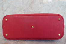 将图片加载到图库查看器，HERMES BOLIDE 35 Fjord leather Rouge vif □G刻印 Shoulder bag 700120186
