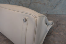 画像をギャラリービューアに読み込む, HERMES／エルメス バーキン35 ヴォースイフト ホワイト □K刻印 ハンドバッグ 700030295
