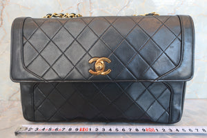 CHANEL/シャネル マトラッセチェーンショルダーバッグ ラムスキン ブラック/ゴールド金具 ショルダーバッグ 600080019