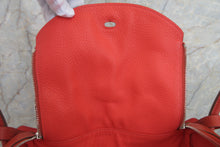 Load image into Gallery viewer, HERMES LINDY 30Verso Clemence leather Sanguine/Rose jaipur T Engraving Shoulder bag 700070087

