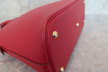 将图片加载到图库查看器，HERMES BOLIDE 35 Fjord leather Rouge vif □G刻印 Shoulder bag 700120186
