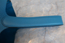 將圖片載入圖庫檢視器 HERMES／エルメス ピコタンロックGM トリヨンクレマンス ブルーイズミール T刻印 ハンドバッグ 700070301
