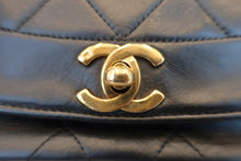 将图片加载到图库查看器，CHANEL/香奈儿 戴妃 CF 链条包 羊皮 Black/Gold hadware(黑色/金色金属) 肩背包 800080187
