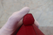 将图片加载到图库查看器，HERMES BOLIDE 35 Fjord leather Rouge vif □G刻印 Shoulder bag 700120186

