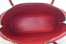将图片加载到图库查看器，HERMES BOLIDE 35 Fjord leather Rouge vif □G刻印 Shoulder bag 700120186
