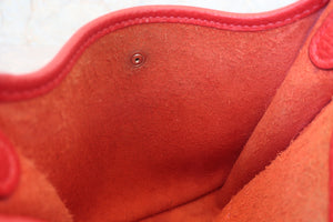 HERMES／エルメス エブリンTPM トリヨンクレマンス ルージュカザック □Q刻印 ショルダーバッグ 700050147