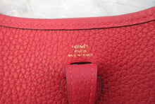 將圖片載入圖庫檢視器 HERMES／エルメス エブリンTPM トリヨンクレマンス ルージュカザック D刻印 ショルダーバッグ 700060014
