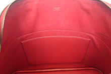 将图片加载到图库查看器，HERMES BOLIDE 35 Fjord leather Rouge vif □G刻印 Shoulder bag 700120186
