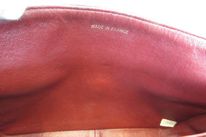 CHANEL/シャネル マトラッセバイカラーチェーンショルダーバッグ ラムスキン ブラック/レッド/ゴールド金具 ショルダーバッグ 700070253