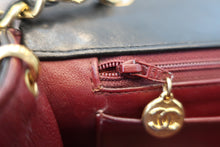 将图片加载到图库查看器，CHANEL/香奈儿 戴妃 CF 链条包 羊皮 Black/Gold hadware(黑色/金色金属) 肩背包 800080187
