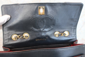 CHANEL/シャネル マトラッセチェーンショルダーバッグ ラムスキン ブラック/ゴールド金具 ショルダーバッグ 600080019