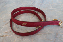 将图片加载到图库查看器，HERMES BOLIDE 35 Fjord leather Rouge vif □G刻印 Shoulder bag 700120186
