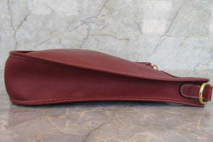 HERMES／エルメス エブリン1ＰＭ ボックスカーフ ルージュアッシュ □D刻印 ショルダーバッグ 700030206