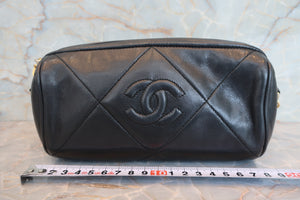 CHANEL/シャネル ココマークフリンジチェーンショルダーバッグ ラムスキン ブラック/ゴールド金具 ショルダーバッグ 700060286