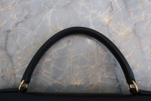 HERMES KELLY 32 Box carf leather Black 〇Z Engraving Shoulder bag 700050105