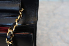 将图片加载到图库查看器，CHANEL/香奈儿 CF 按压锁 链条包 羊皮 Black/Gold Hardware(黑色/金色金属) 肩背包 800090091
