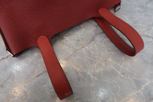 将图片加载到图库查看器，HERMES PICOTIN LOCK TOUCH PM Clemence leather/Swift leather Rouge H/Brique T刻印 Hand bag 600120044
