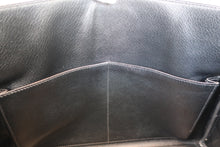 Load image into Gallery viewer, HERMES KELLY 32 Box carf leather Black 〇Z Engraving Shoulder bag 700050105
