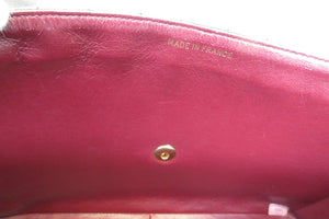 CHANEL Medium Matelasse single flap chain shoulder bag Lambskin Black/Gold hadware Shoulder bag 700080010