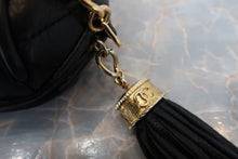 画像をギャラリービューアに読み込む, CHANEL/シャネル ココマークフリンジチェーンショルダーバッグ ラムスキン ブラック/ゴールド金具 ショルダーバッグ 700060286
